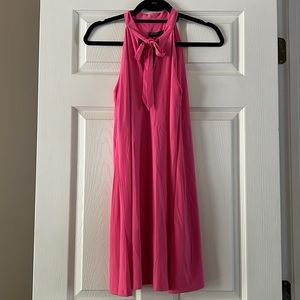 Sleeveless pink dress